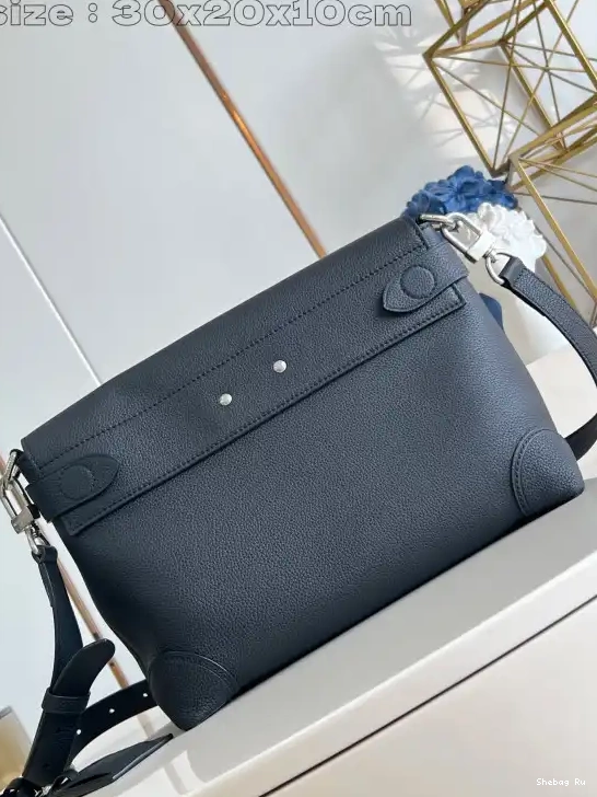 VUITTON Steamer LOUIS Crossbody-30*20*10CM 0530